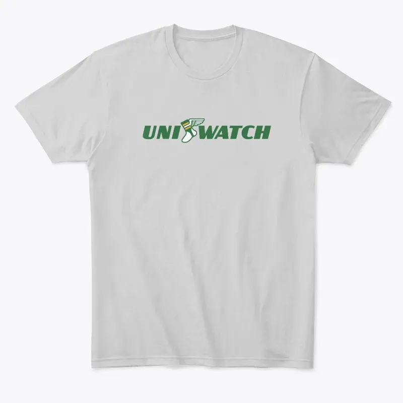 Uni Watch: Wingfoot Sans (gray)