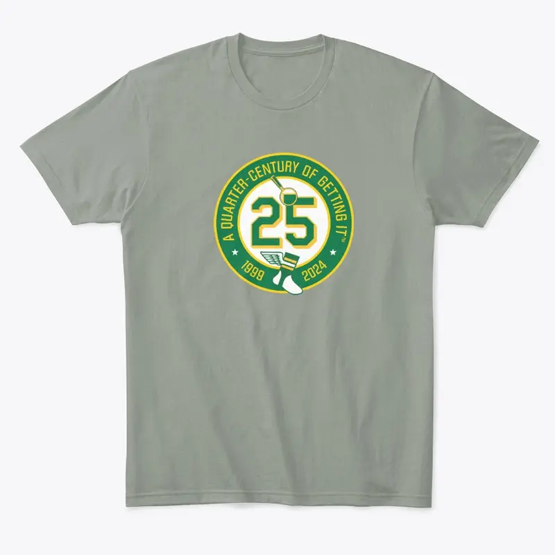 25th Anniversary Tee (many colors)