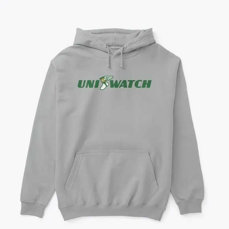 Uni Watch: Wingfoot Sans (gray)